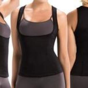 Sweat Cami with Hot Gel & Fat Burner Supplement
